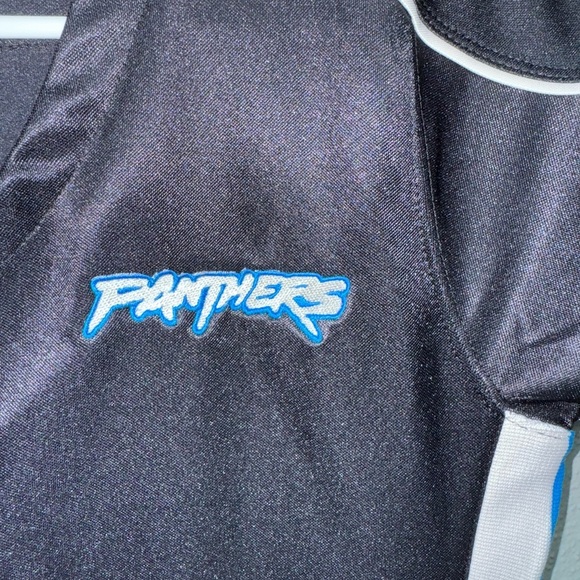 📣 Carolina Panthers NFL Drawstring Women’s Jersey Top - Picture 4 of 6